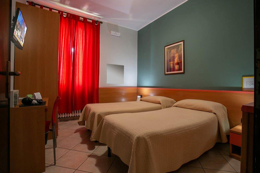 Двухместный номер Hotel La Quercia недалеко от Милана Бергамо Орио аль Серио