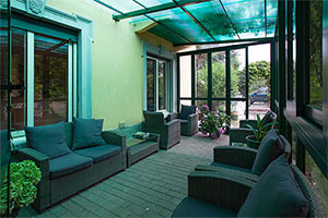 清新的夏日花园，在一天紧凑的活动后为您带来身心的放松 hotel bergamo